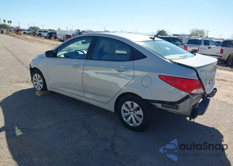 2017 Hyundai Accent Se from USA, damaged, VIN KMHCT4AE1HU243208